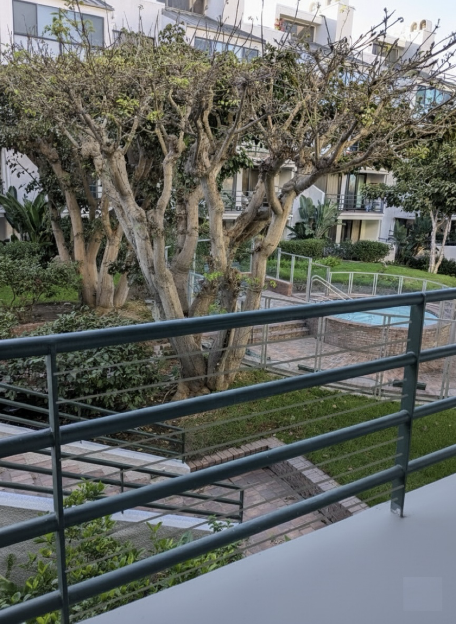 Current metal railings at Sea Colony II - simple and low maintenance